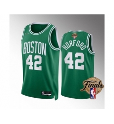 Men's Boston Celtics #42 Al Horford Green 2022 Finals Stitched Jersey