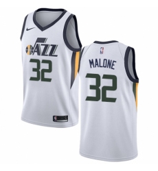 Men's Nike Utah Jazz #32 Karl Malone Swingman NBA Jersey - Association Edition