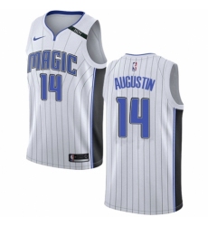 Youth Nike Orlando Magic #14 D.J. Augustin Authentic NBA Jersey - Association Edition