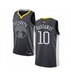 Youth Golden State Warriors #10 Tim Hardaway Swingman Black 2019 Basketball Finals Bound Basketball Jersey - Statement Edition