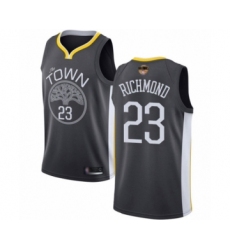 Women's Golden State Warriors #23 Mitch Richmond Swingman Black 2019 Basketball Finals Bound Basketball Jersey - Statement Edition