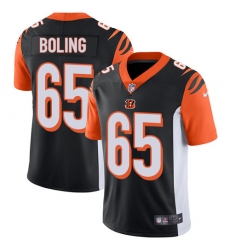 Youth Nike Cincinnati Bengals #65 Clint Boling Vapor Untouchable Limited Black Team Color NFL Jersey