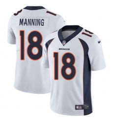 Youth Nike Denver Broncos #18 Peyton Manning White Vapor Untouchable Limited Player NFL Jersey Youth Nike Denver Broncos #18 Peyton Manning White Vapor Untouchable Limited Player NFL Jersey
