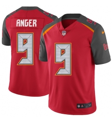 Men's Nike Tampa Bay Buccaneers #9 Bryan Anger Red Team Color Vapor Untouchable Limited Player NFL Jersey