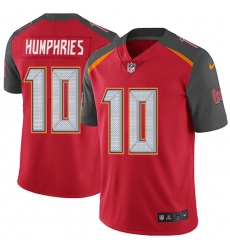 Men's Nike Tampa Bay Buccaneers #10 Adam Humphries Red Team Color Vapor Untouchable Limited Player NFL Jersey