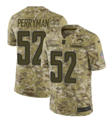 Men's Nike Los Angeles Chargers #52 Denzel Perryman Limited Camo 2018 Salute to Service NFL Jersey