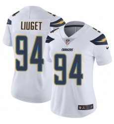 Women's Nike Los Angeles Chargers #94 Corey Liuget Elite White NFL Jersey