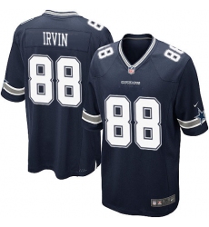 Men's Nike Dallas Cowboys #88 Michael Irvin Game Navy Blue Team Color NFL Jersey