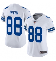 Women's Nike Dallas Cowboys #88 Michael Irvin White Vapor Untouchable Limited Player NFL Jersey