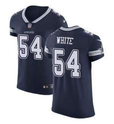 Men's Nike Dallas Cowboys #54 Randy White Navy Blue Team Color Vapor Untouchable Elite Player NFL Jersey