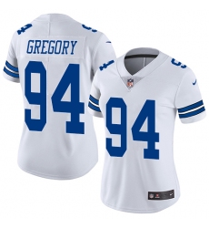 Women's Nike Dallas Cowboys #94 Randy Gregory White Vapor Untouchable Limited Player NFL Jersey