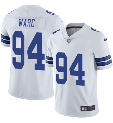 Men's Nike Dallas Cowboys #94 DeMarcus Ware White Vapor Untouchable Limited Player NFL Jersey