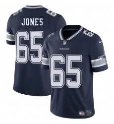 Men's Dallas Cowboys #65 Robert Jones Navy 2025 Vapor Untouchable Limited Football Stitched Jersey