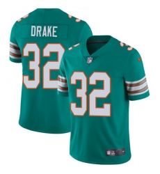 Youth Nike Miami Dolphins #32 Kenyan Drake Aqua Green Alternate Vapor Untouchable Limited Player NFL Jersey