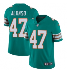 Men's Nike Miami Dolphins #47 Kiko Alonso Aqua Green Alternate Vapor Untouchable Limited Player NFL Jersey