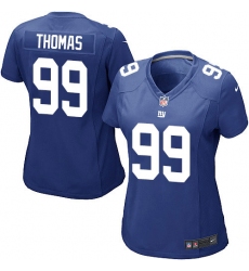 Women's Nike New York Giants #99 Robert Thomas Game Royal Blue Team Color NFL Jersey