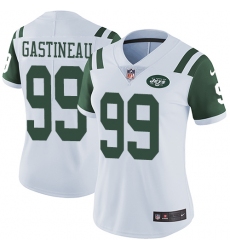 Women's Nike New York Jets #99 Mark Gastineau White Vapor Untouchable Limited Player NFL Jersey