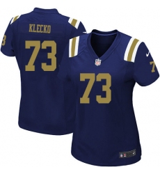 Women's Nike New York Jets #73 Joe Klecko Limited Navy Blue Alternate NFL Jersey