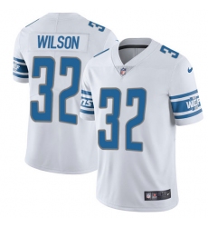 Men's Nike Detroit Lions #32 Tavon Wilson Elite White NFL Jersey