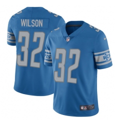 Men's Nike Detroit Lions #32 Tavon Wilson Limited Light Blue Team Color Vapor Untouchable NFL Jersey