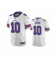 Men's Buffalo Bills #10 Khalil Shakir White Vapor Untouchable Limited Stitched Jersey