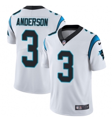 Youth Nike Carolina Panthers #3 Derek Anderson White Vapor Untouchable Limited Player NFL Jersey