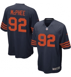 Men's Nike Chicago Bears #92 Pernell McPhee Game Navy Blue Alternate NFL Jersey