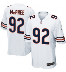 Men's Nike Chicago Bears #92 Pernell McPhee Game White NFL Jersey