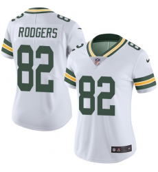 Women's Nike Green Bay Packers #82 Richard Rodgers White Vapor Untouchable Limited Player NFL Jersey