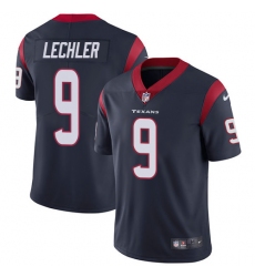 Youth Nike Houston Texans #9 Shane Lechler Elite Navy Blue Team Color NFL Jersey