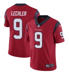 Youth Nike Houston Texans #9 Shane Lechler Limited Red Alternate Vapor Untouchable NFL Jersey