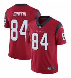 Youth Nike Houston Texans #84 Ryan Griffin Elite Red Alternate NFL Jersey