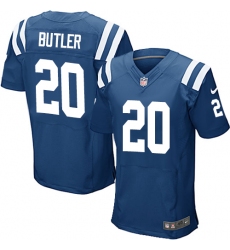 Men's Nike Indianapolis Colts #20 Darius Butler Elite Royal Blue Team Color NFL Jersey