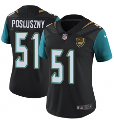 Women's Nike Jacksonville Jaguars #51 Paul Posluszny Elite Black Alternate NFL Jersey