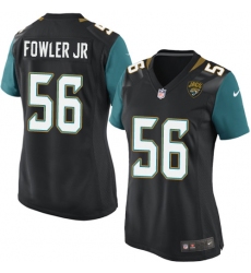 Women's Nike Jacksonville Jaguars #56 Dante Fowler Jr Game Black Alternate NFL Jersey