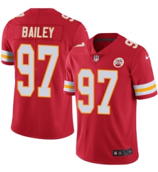 Men's Nike Kansas City Chiefs #97 Allen Bailey Red Team Color Vapor Untouchable Limited Player NFL Jersey