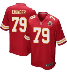 Men's Nike Kansas City Chiefs #79 Parker Ehinger Game Red Team Color NFL Jersey