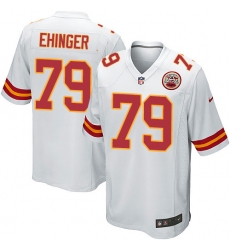 Men's Nike Kansas City Chiefs #79 Parker Ehinger Game White NFL Jersey